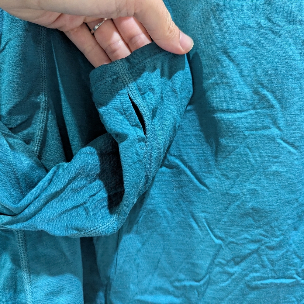 Kuhl Women's Teal Blue Button Up Collared Outerwear Shirt size Small - Picture 12 of 12